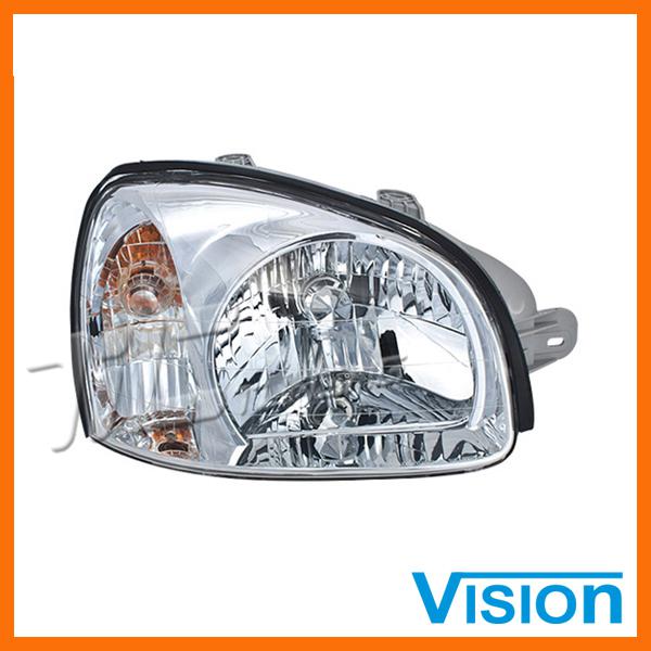 New passenger right r/h side head light lamp assembly for 03 hyundai santa fe lx