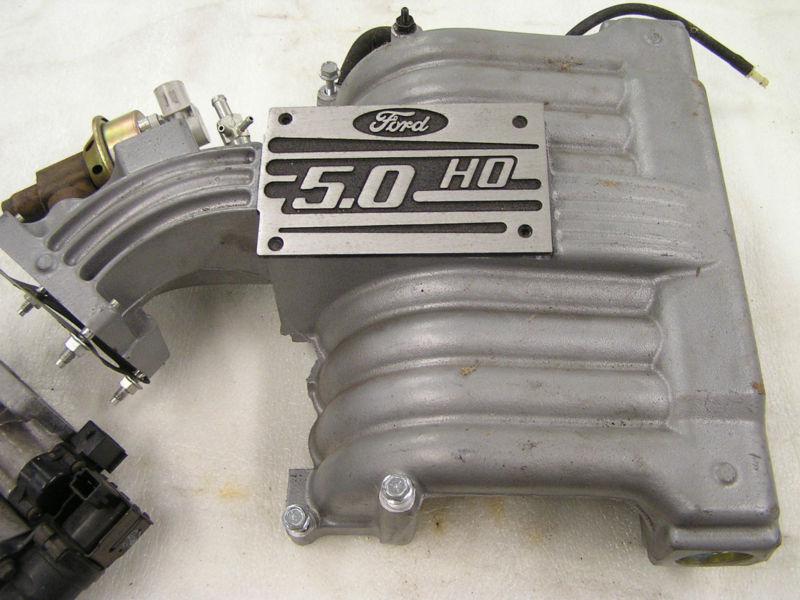 1994-1995 5.0 ho ford mustang stock upper intake manifold plenum new take off