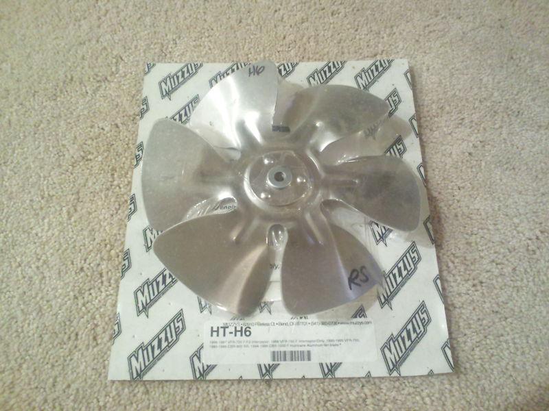 Muzzy aluminum cooling fan for honda cbr vfr cbr900rr cbr954rr cbr1000rr vfr750