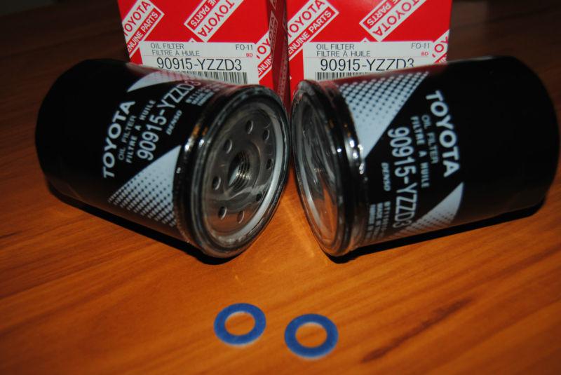 Toyota tacoma oil filter 4runner fj cruiser thundra 90915-yzzd3  1grfe + manual