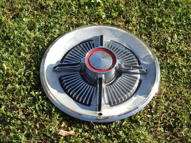 ~1~vintage~classic~ 1965 65 ford galaxie 500 ltd/500xl 4 bar spinner hubcap ~