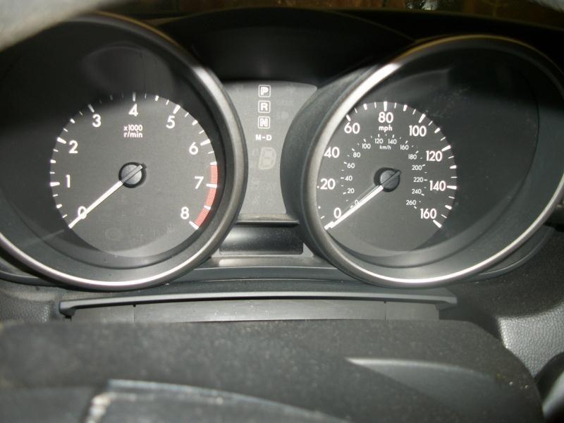 Speedometer 10 11 mazda 3 mph 2.0l automatic w/dsc 1125043