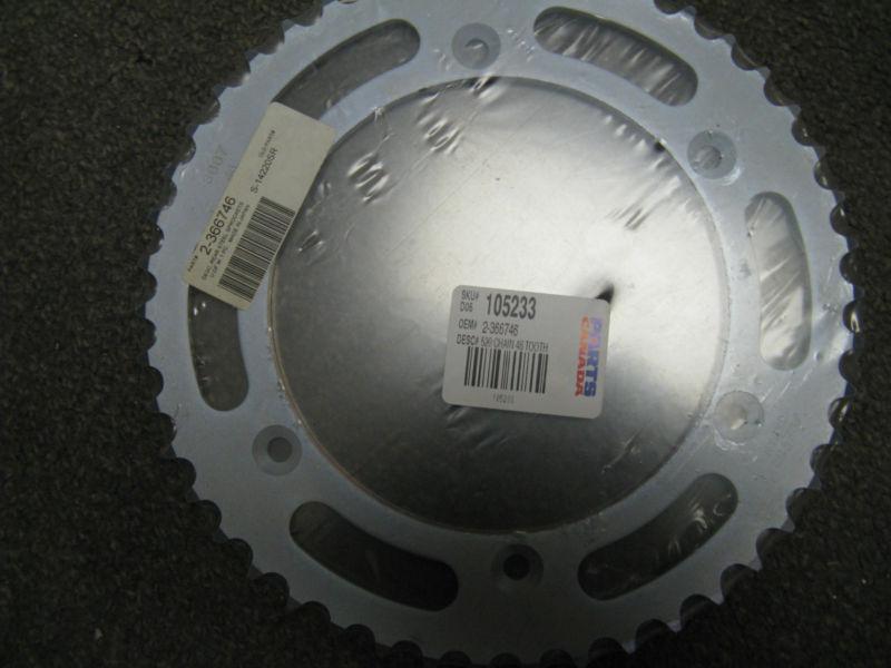 Sunstar rear sprocket - 46 teeth  520 width - suzuki   rm250   1984-1986