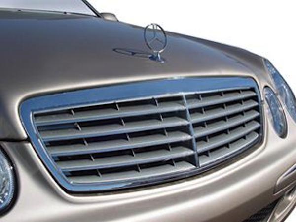 Xlnt original genuine oem factory mercedes-benz e-class radiator grill grille