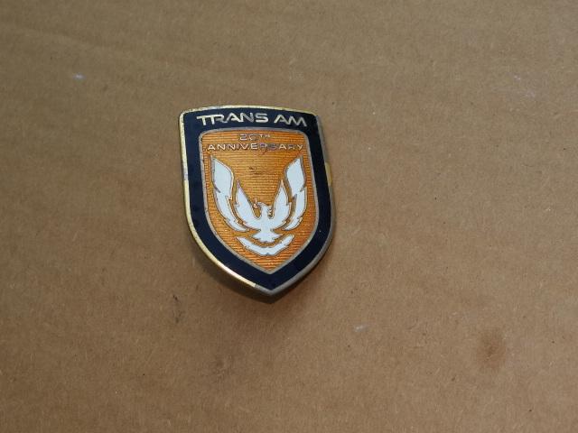 Trans am  gta front bumper emblem  anniversary edition, oem  87-90