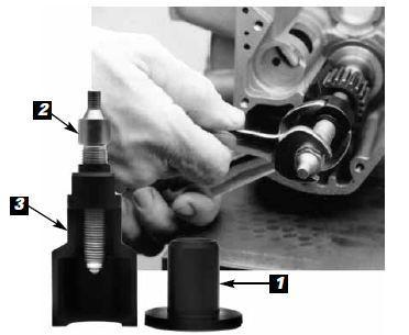 Jim's pinion gear install/puller tool big dog big twins xl harley davidson aih 