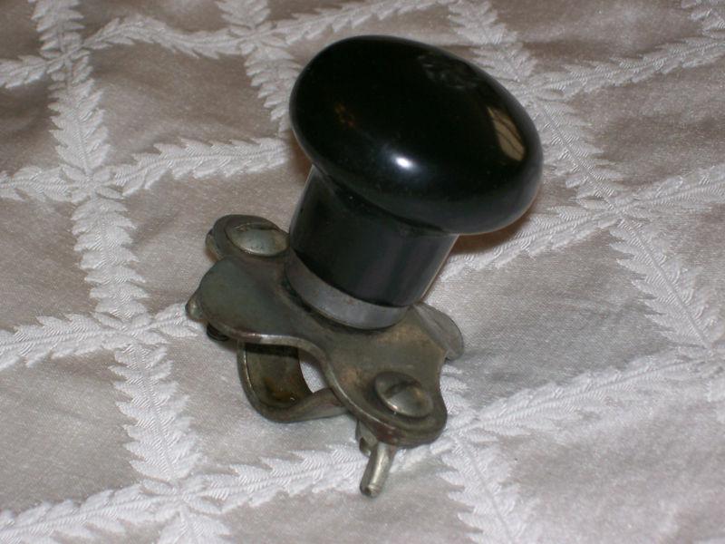 Vintage suicide steering wheel spinner knob antique car hot rod rat rod