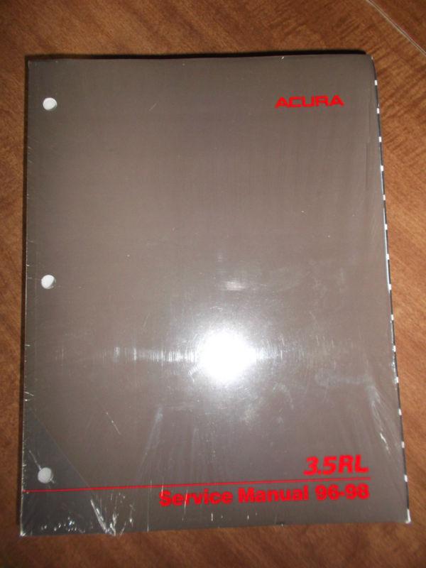 1998 1997 1996 acura 3.5 rl service repair shop manual oem book dealer nos