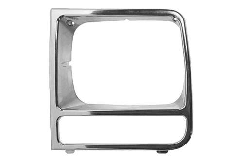 Replace ch2512165 - 1997 jeep cherokee lh driver side headlight door brand new