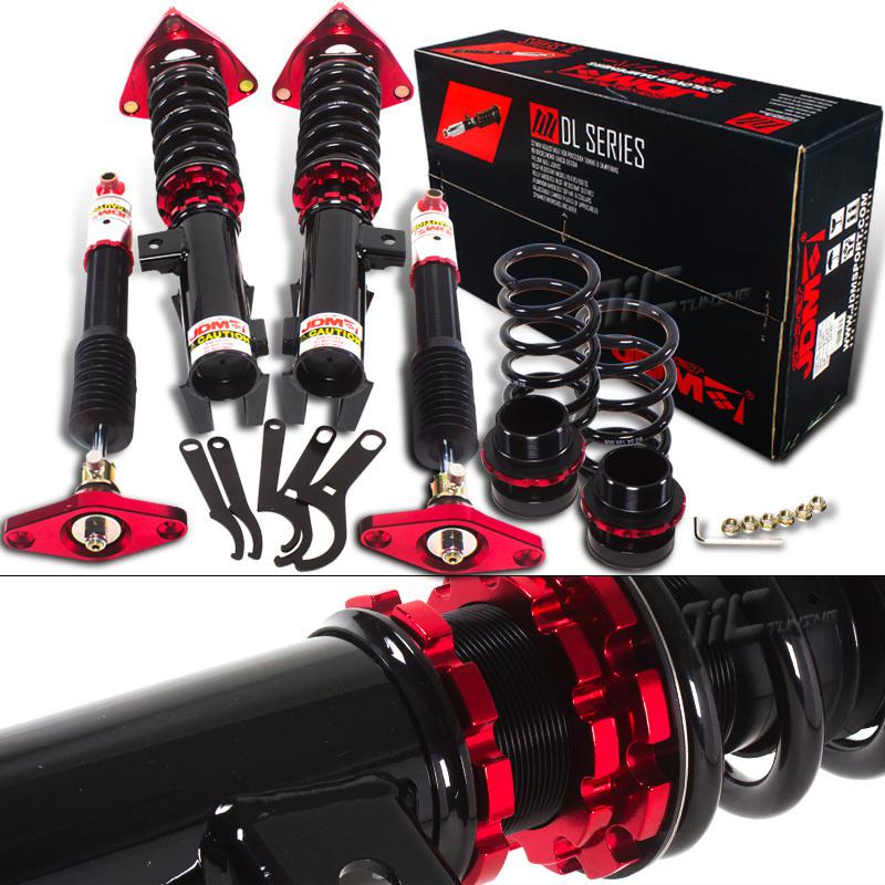 Fit hyundai genesis coupe 4x coilover suspension 32x adjustable dampening camber