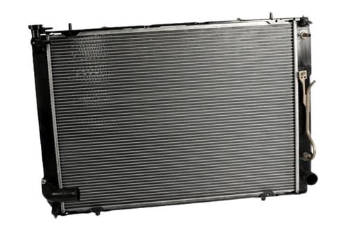 Replace rad13128 - 07-10 toyota sienna radiator dual fan assembly oe style part