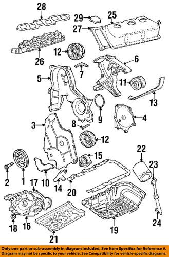 Mopar oem 4556546ac engine parts-cover