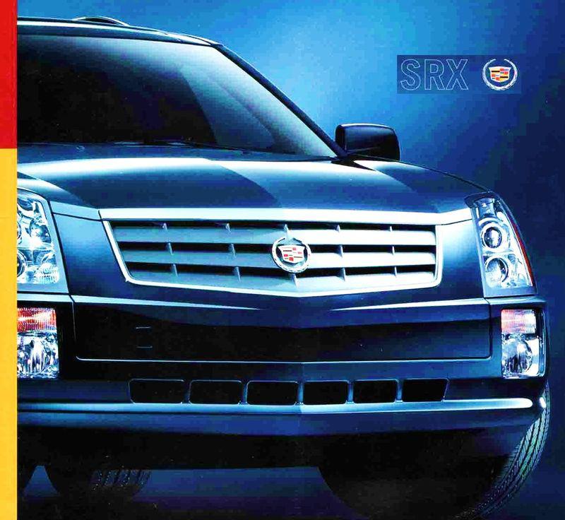 2006 cadillac srx deluxe brochure--cadillac srx