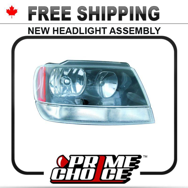 Prime choice new right passenger side headlamp headlight assembly replacement rh