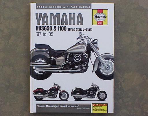 1997-2005 yamaha vstar v star 650 1100 repair manual