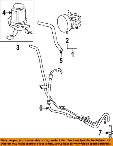 Toyota oem 4431004130 steering pump/power steering pump