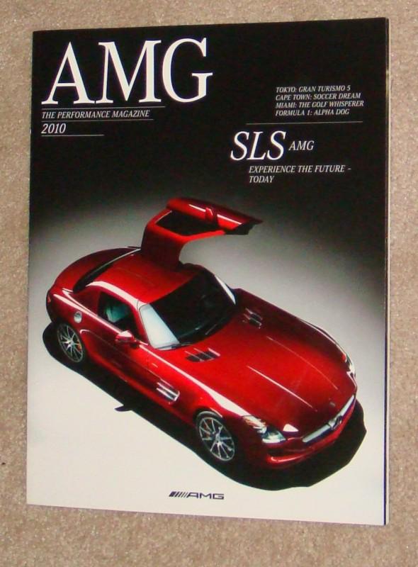 Mercedes benz sls amg launch edition performance magazine - excellent condition!