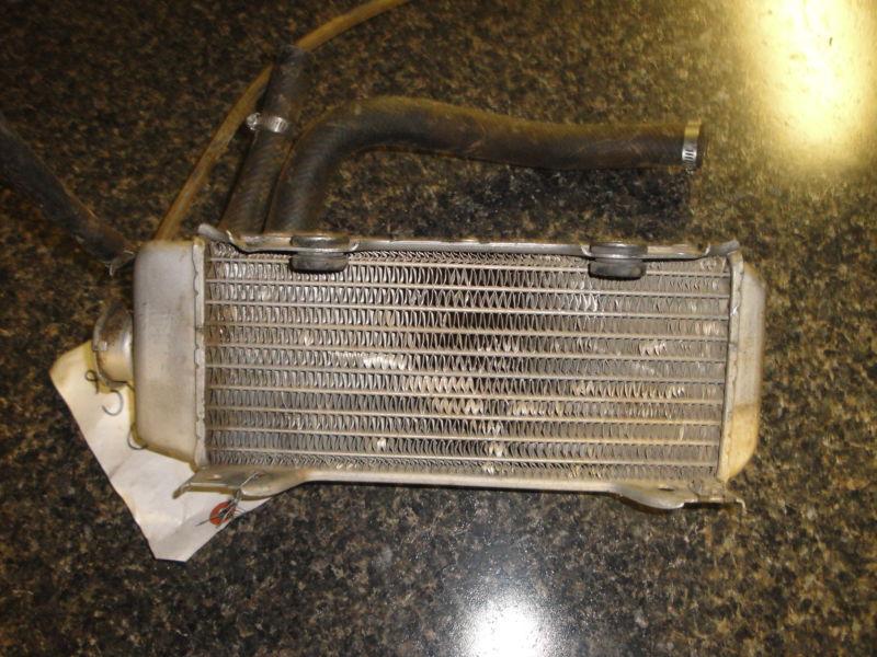 96 97 98 suzuki rm250 rm 250 radiator engine motor oem right rad no leaks