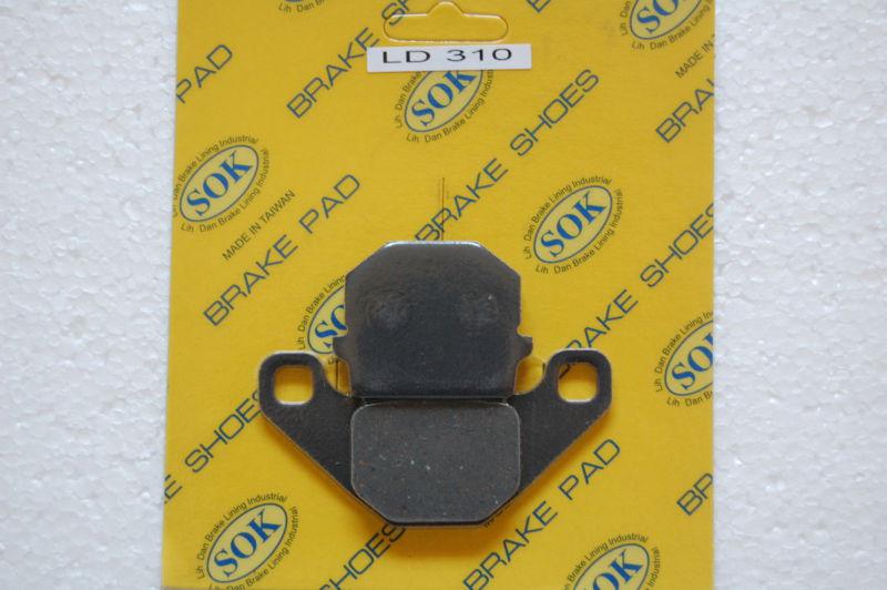 Rear brake pads fit kawasaki kxt 250, 1984 kxt250 tecate a1