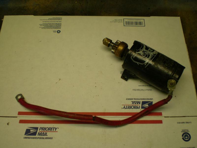 Johnson evinrude 35-40-50-55-60 hp electric starter motor 389275 outboard omc