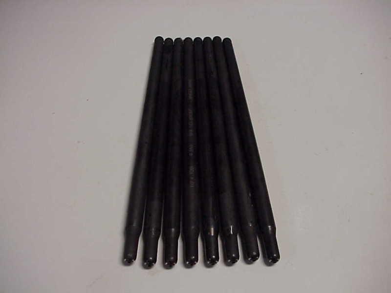 8 nascar 1/2" single taper pushrods 9.350" long-.120" wall  arca  imca ump 