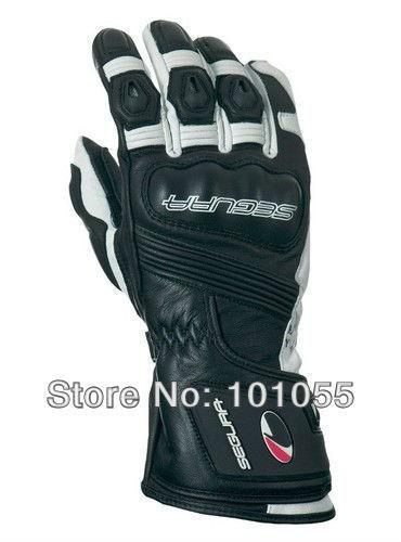 Segura seg620 motorcycle leather racing gloves gants moto homme piste noir new