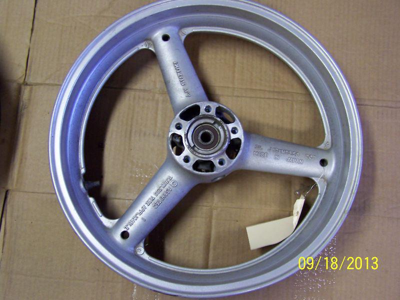 Suzuki gsx600f katana gsx 600 front wheel 17" 1998