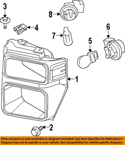 Ford oem n801169s900 park lamps-front-park lamp assembly screw