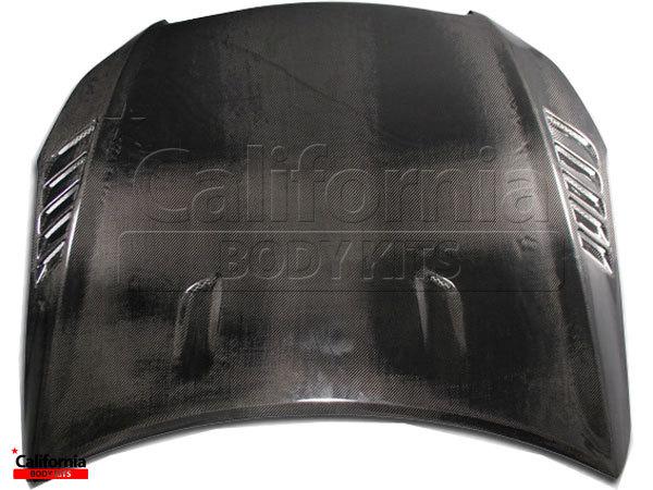 Cbk carbon fiber hyundai fits genesis 4dr executive hood kit auto body hyundai f