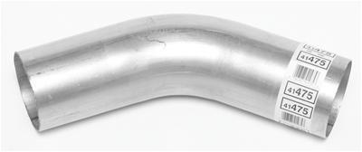 Walker exhaust exhaust tubing 45 deg elbow 4" dia 8" radius 16-gauge steel ea