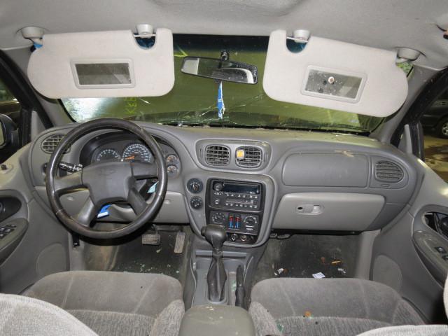 2003 chevy trailblazer floor center console gray 2561118