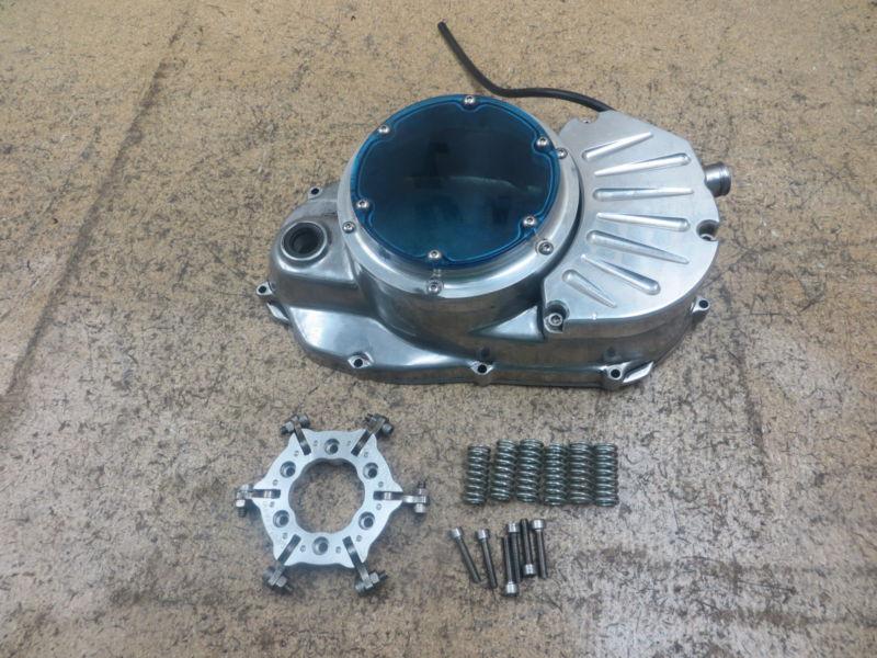 1987 87 banshee yfz350 yfz 350 engine lockout clutch side cover covers spacers