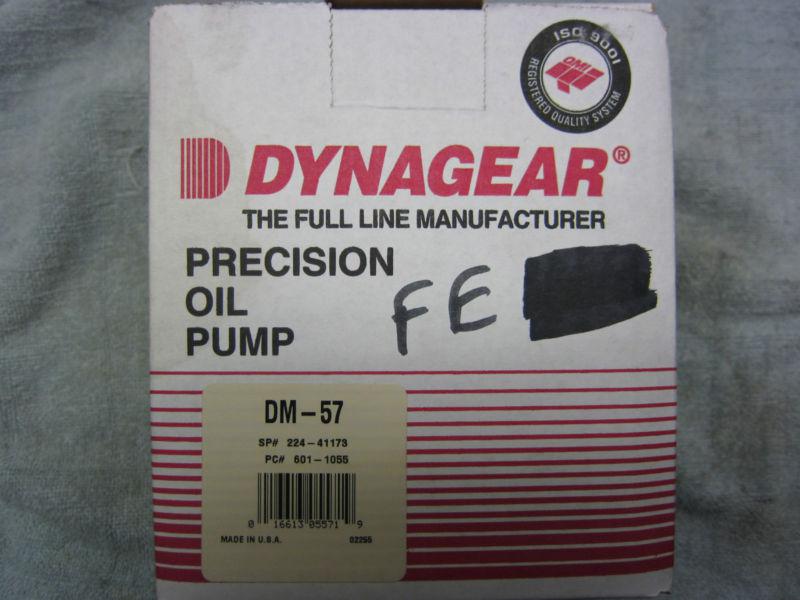 Dynagear dm-57 precision oil pump