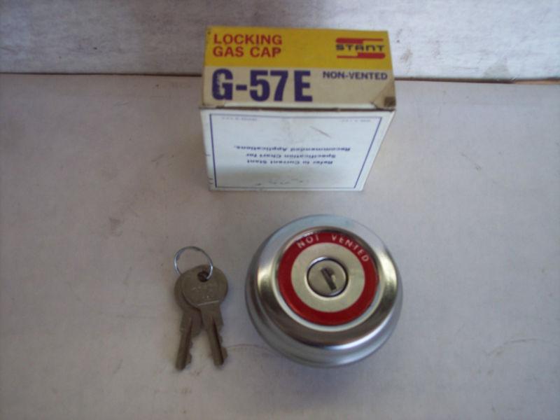 1953-1961 ford, 1956-1958 mercury, 1958 and 1960 edsel locking gas cap g57 stant