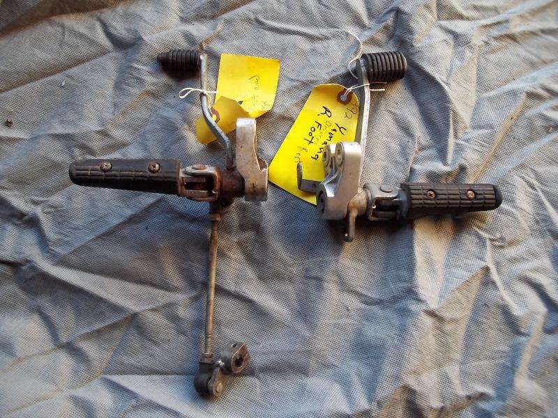  yamaha fzr 600 fzr1000  shifter,brake peg set 