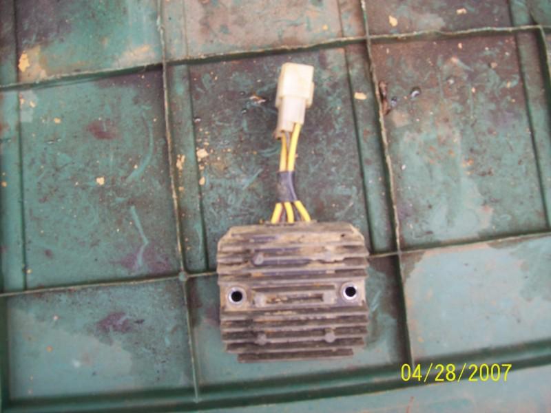 1997 kawasaki prairie 400 4wd regulator