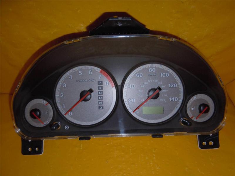 01 02 civic speedometer instrument cluster dash panel gauges 109,463