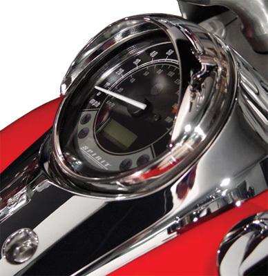 Western power sports 562-30302 national cycle chrome speedometer cowl