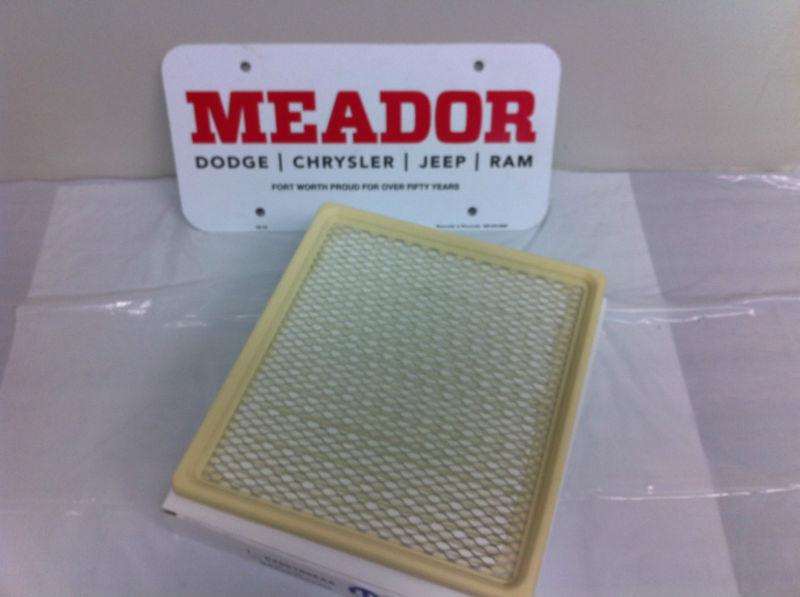 Oem mopar 2007-13 dodge avenger / chrysler sebring / 200 2.0 & 2.4 air filter