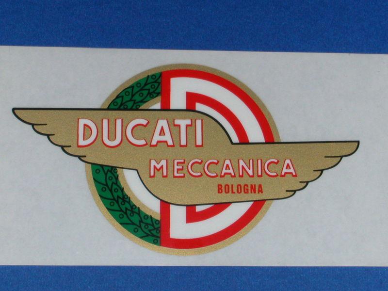 Pair stickers for  ducati single  " for tank"