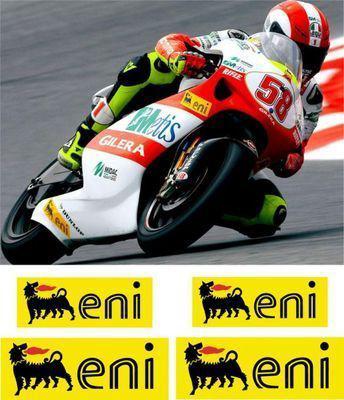 Eni oil decals fits all motorcycle fairings