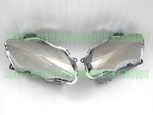 Headlight headlamp for yamaha yzf r1 yzf-r1 07-08 07 08 2007 2008 #silver 7d