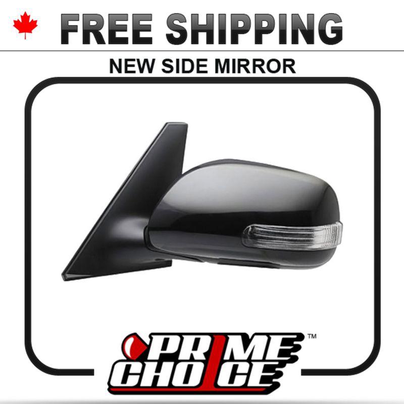 New power non heated drivers side view door mirror