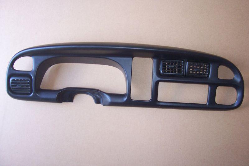 98 99 00 01 dodge ram 1500 2500 3500 dash bezel trim