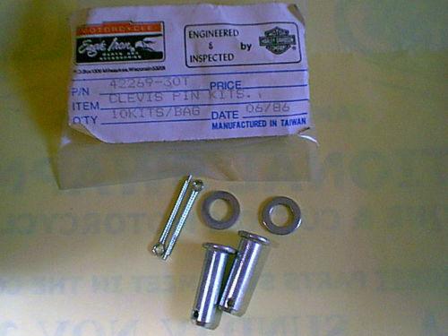 Nos harley davidson pan knucklehead 45 rear brake pin kit