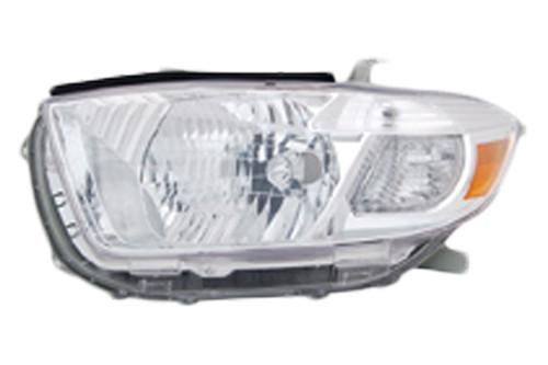 Tyc 20-6898-01-9 - 2008 toyota highlander left replacement headlight assembly