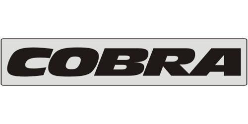 Cobra window banner decal 4-" x 4" made with 3m vinyl