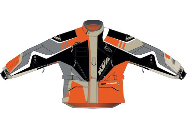 Ktm rally jacket size xl #3pw1421405 retail $240