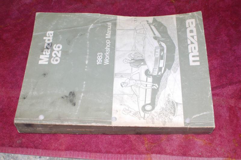 Mazda 626  workshop factory service manual  1983 626   '83