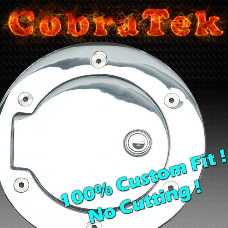 Custom made gas door  1994-2002 ram 2500 chrome plated fuel tank cover 100% fit